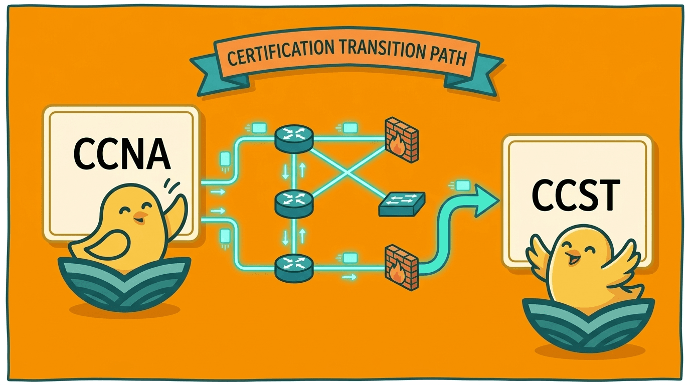 CCNA 200-301 retired - next move on the new Cisco cert path