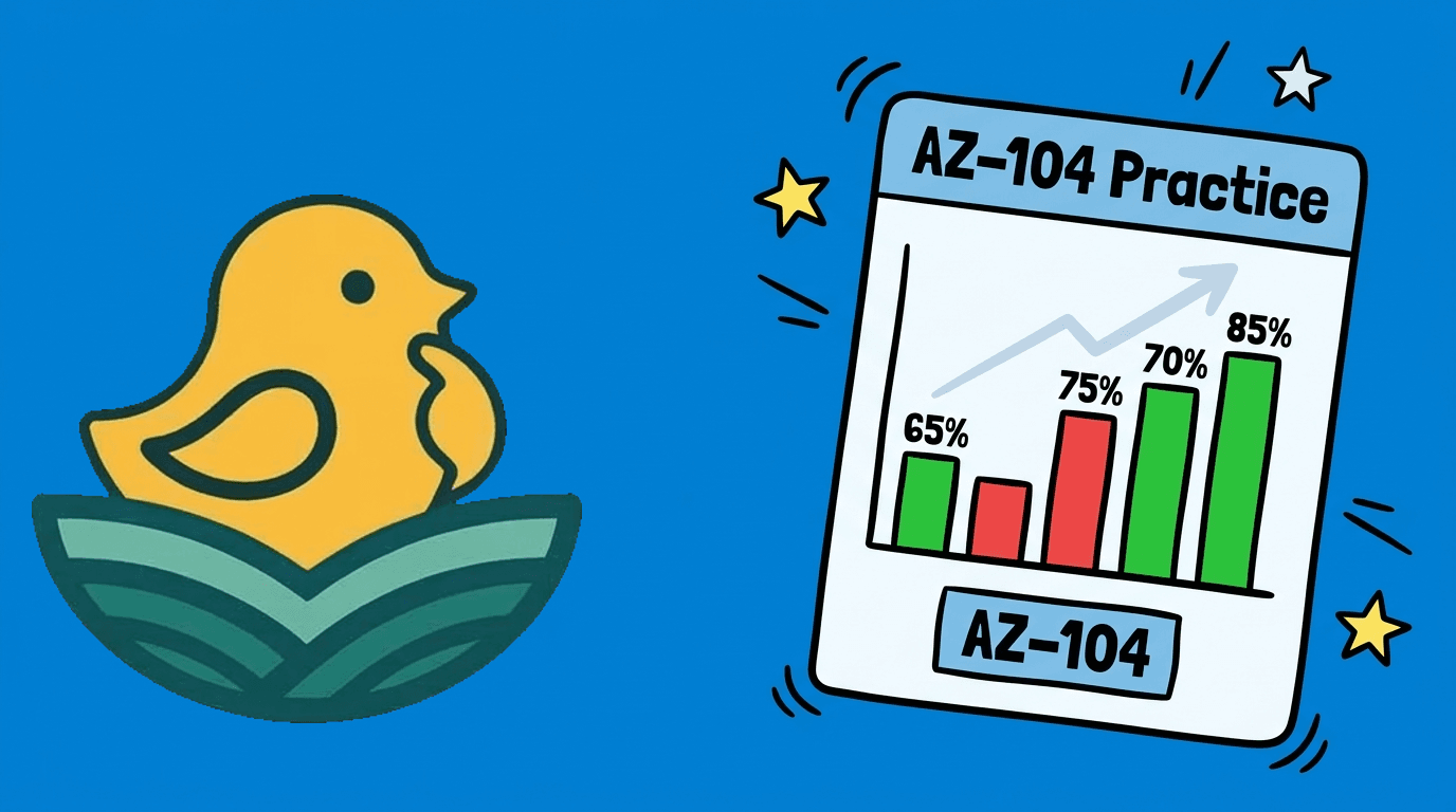 Why Your AZ-104 Practice Score Is Probably Lying to You (and When to Book the Exam Anyway)