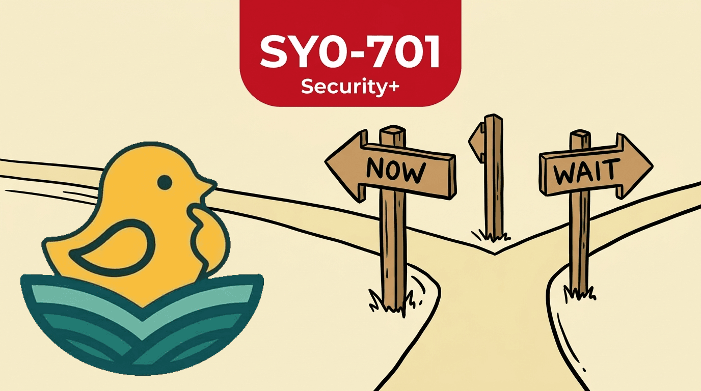 Security+ V8 is coming. Should you take SY0-701 now or wait?